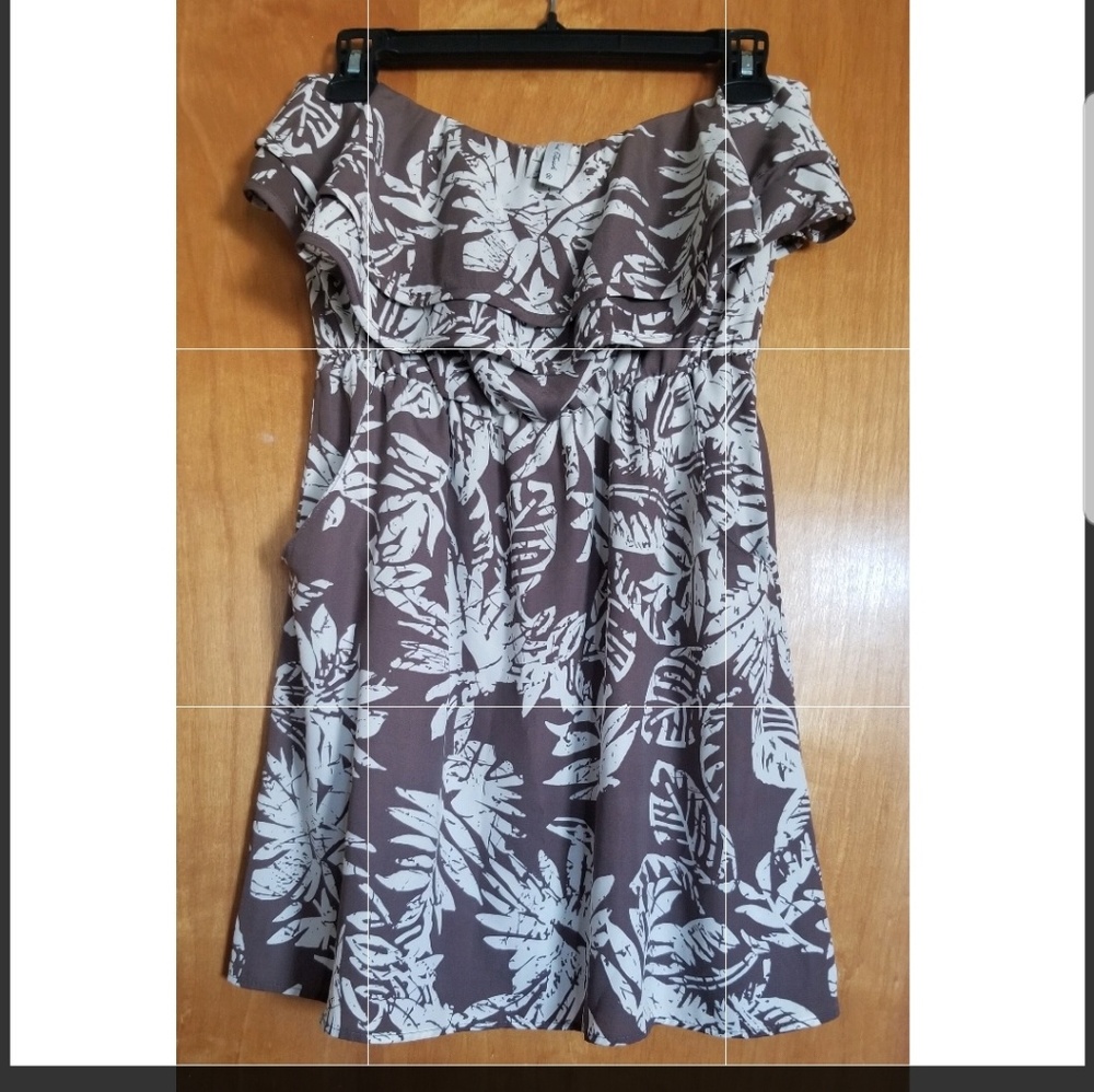 Strapless dres